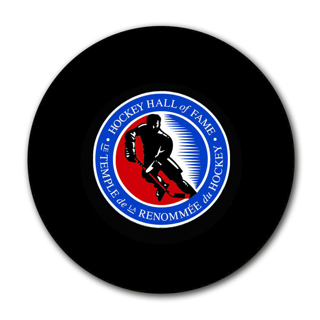 Joe Mullen Pre-Order Hockey Hall Of Fame Autographed Puck