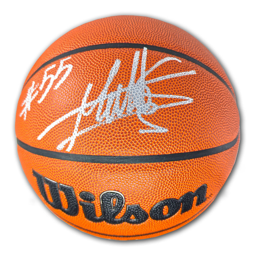 Dikembe Mutombo Autographed Wilson NBA Basketball Tristar COA