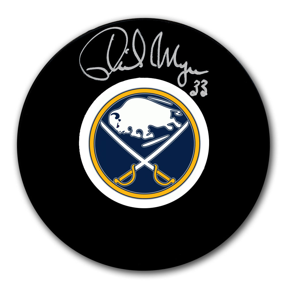 Phil Myre Buffalo Sabres Autographed Puck