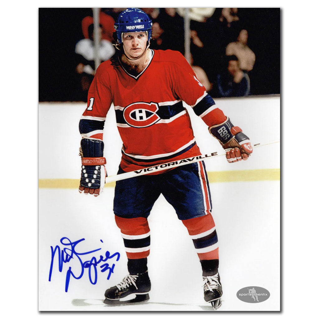 Mark Napier Montreal Canadiens Autographed 8x10