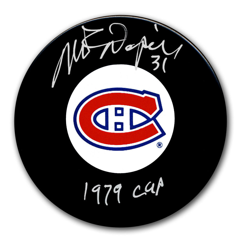 Mark Napier Montreal Canadiens Autographed Puck