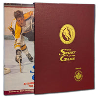 Bobby Orr Henri Richard SPIRIT OF THE GAME Signed Limited Edition Hardcover Book in Slipcase