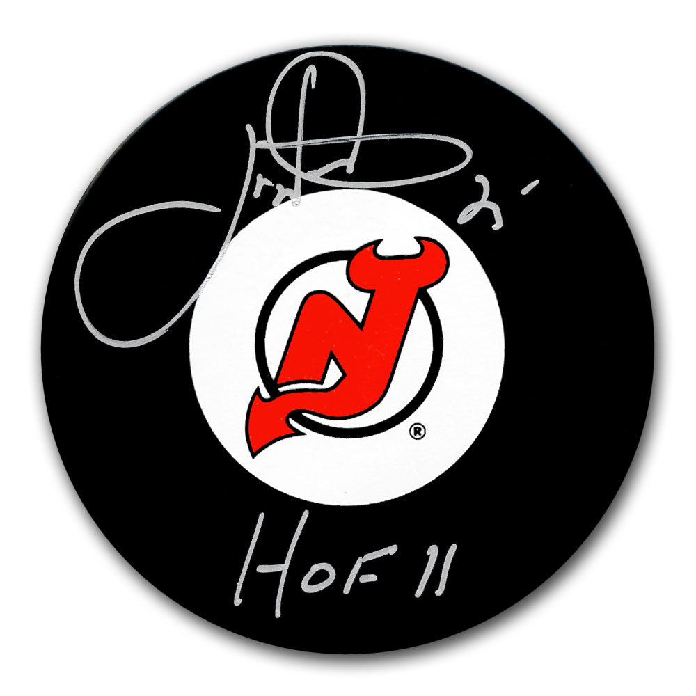 Joe Nieuwendyk Rondelle autographiée HOF des Devils du New Jersey