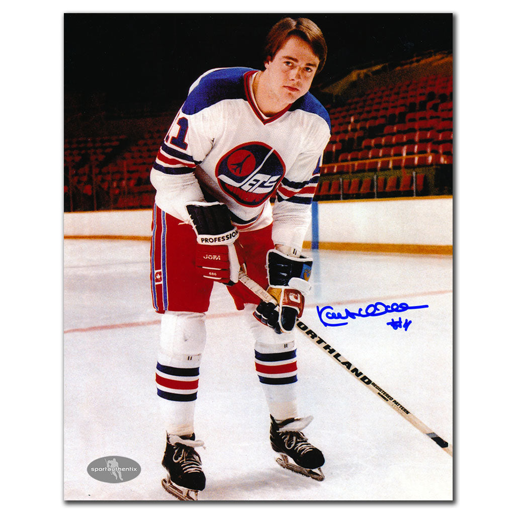 Kent Nilsson Winnipeg Jets Autographed 8x10