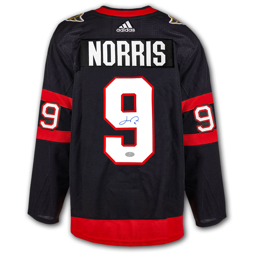 Josh Norris Ottawa Senators Adidas Pro Autographed Jersey