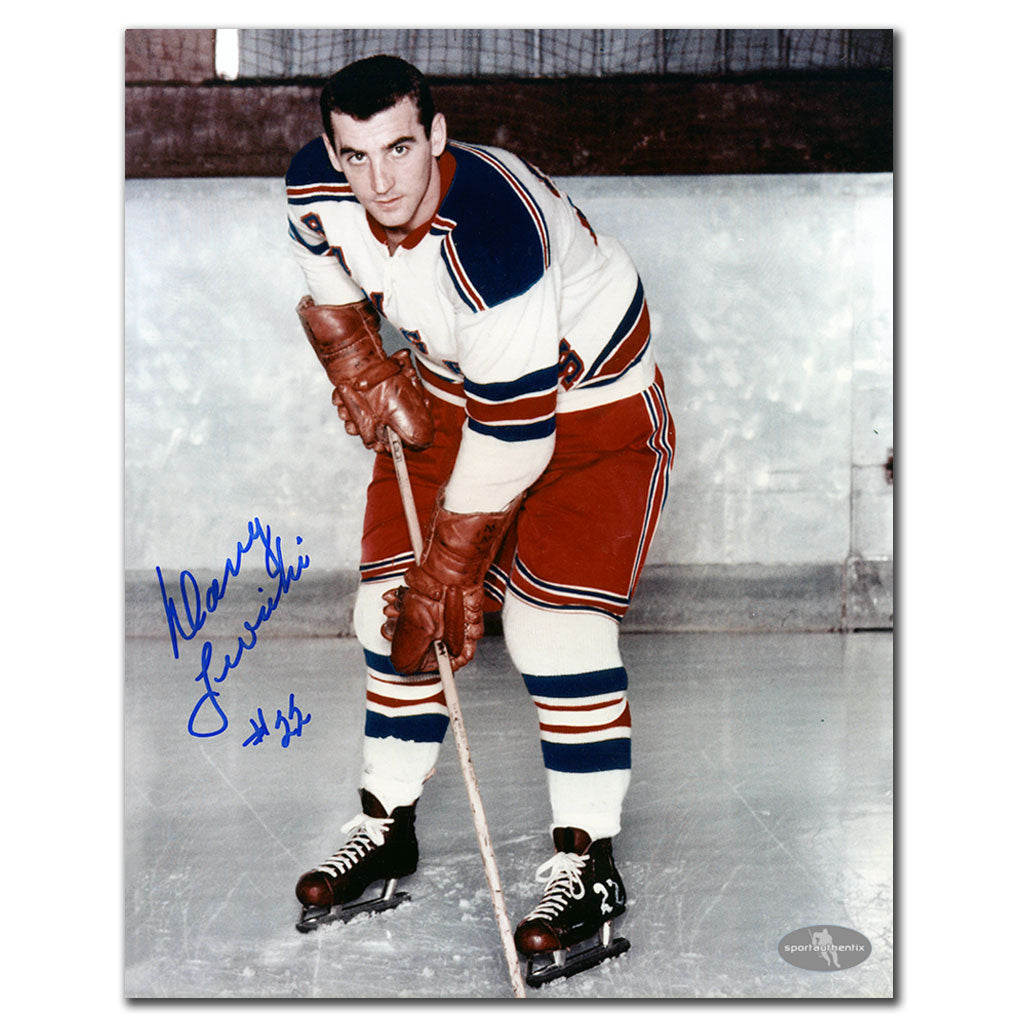 Danny Lewicki New York Rangers Autographed 8x10 Photo