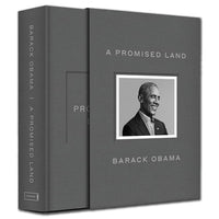 Barack Obama A PROMISED LAND Deluxe Clothbound Signed Edition Hardcover Book in Slipcase