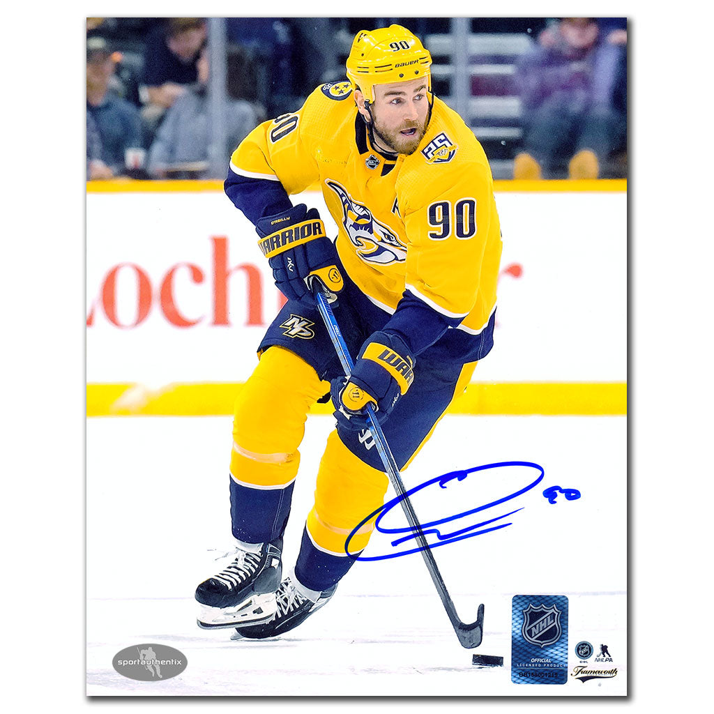 Ryan O'Reilly Nashville Predators Autographed 8x10