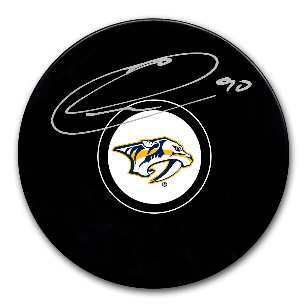 Ryan O'Reilly Nashville Predators Autographed Puck