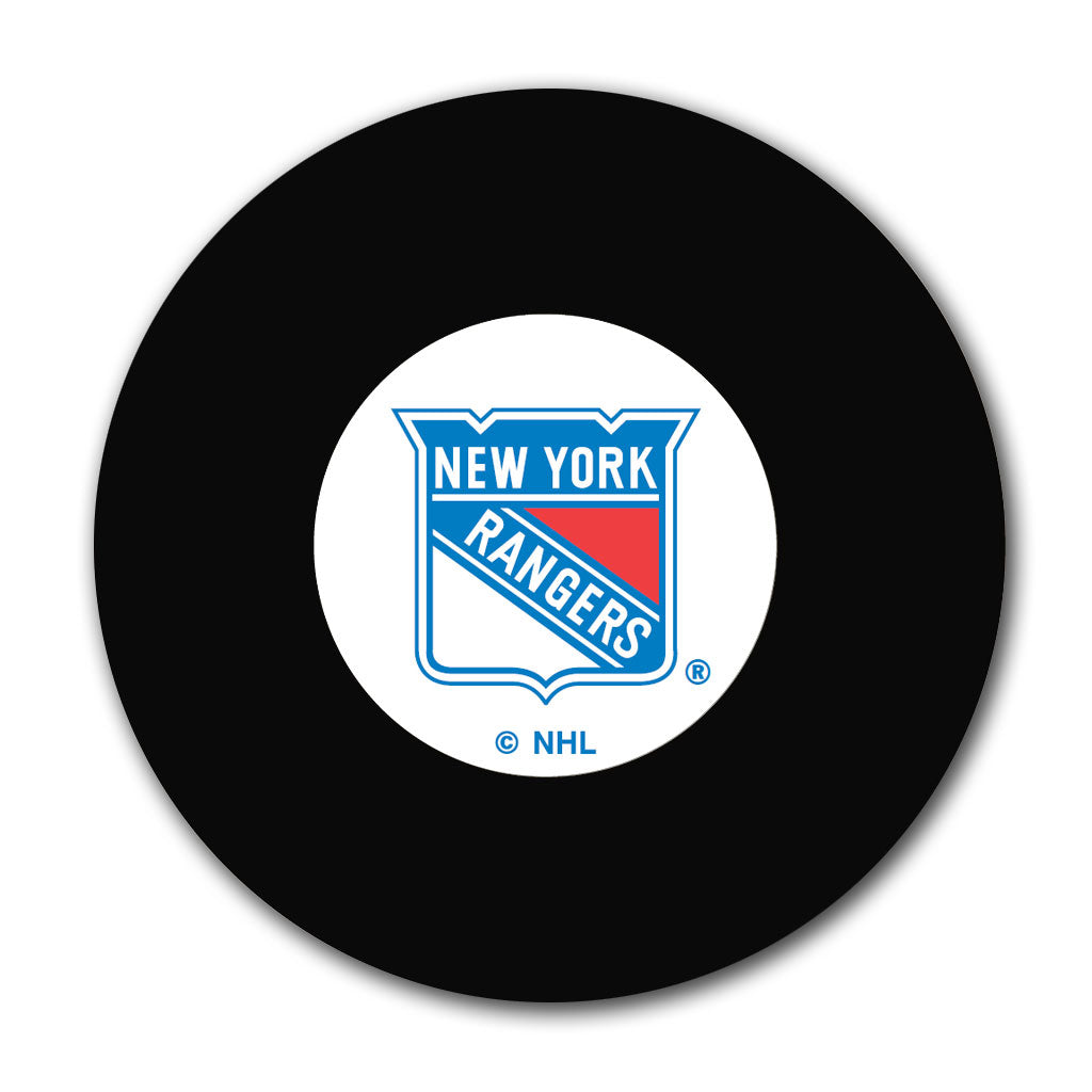 Marcel Dionne Pre-Order New York Rangers Autographed Puck - SportAuthentix