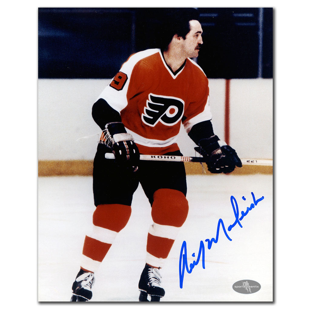 Rick MacLeish Flyers de Philadelphie photo dédicacée 8 x 10