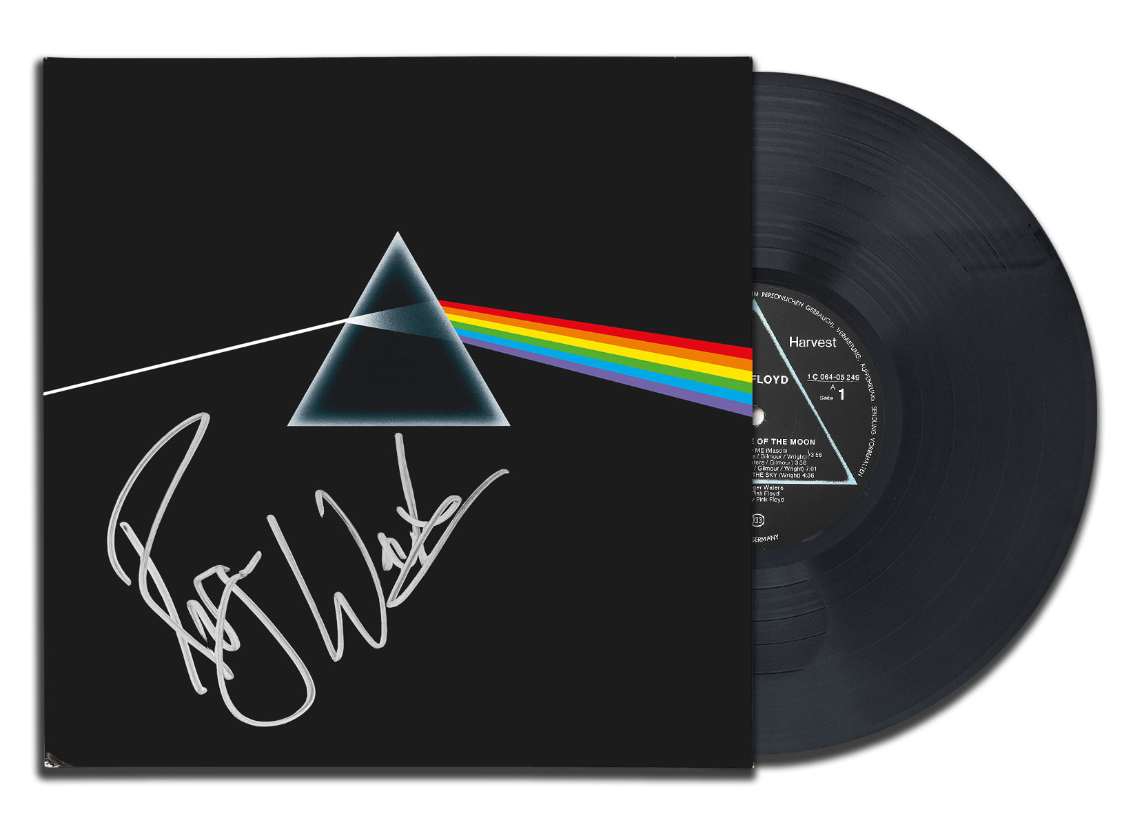 Roger Waters Signed Pink Floyd THE DARK SIDE OF THE MOON