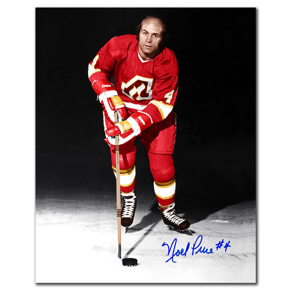 Noel Price Atlanta Flames Autographed 8x10