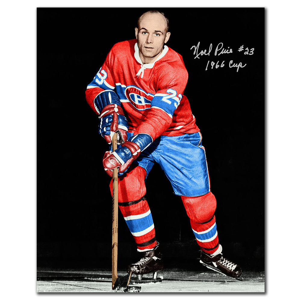 Noel Price Montreal Canadiens Autographed 8x10