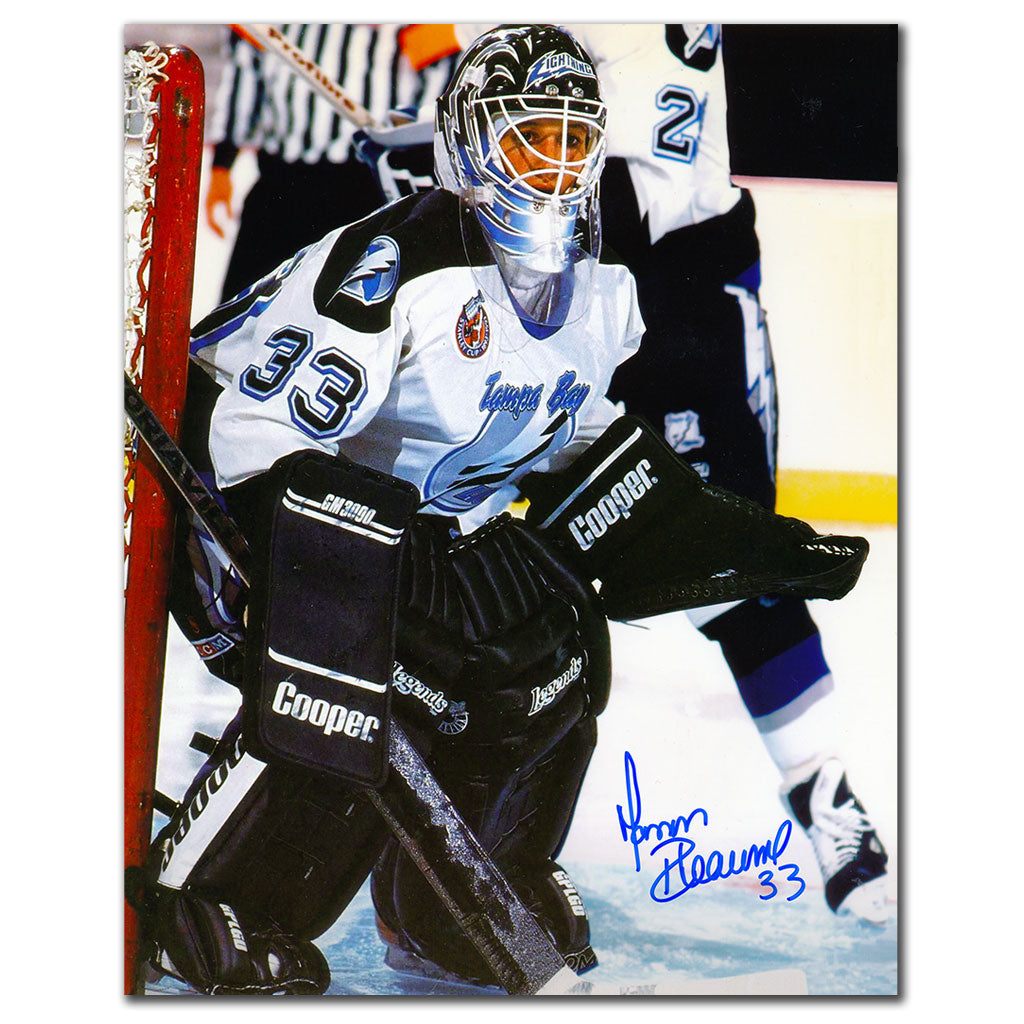 Manon Rheaume Tampa Bay Lightning Autographed 8x10