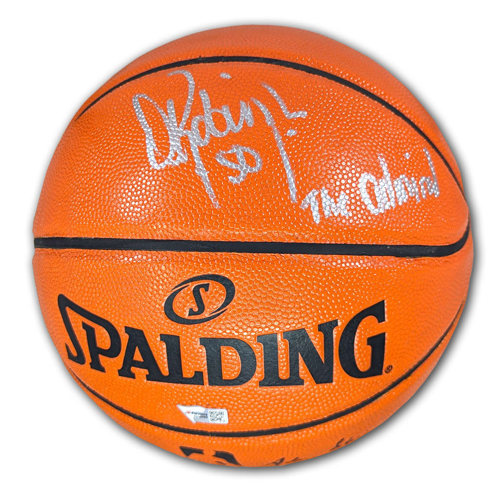 David Robinson The Admiral Autographed Spalding NBA Basketball Fanatics