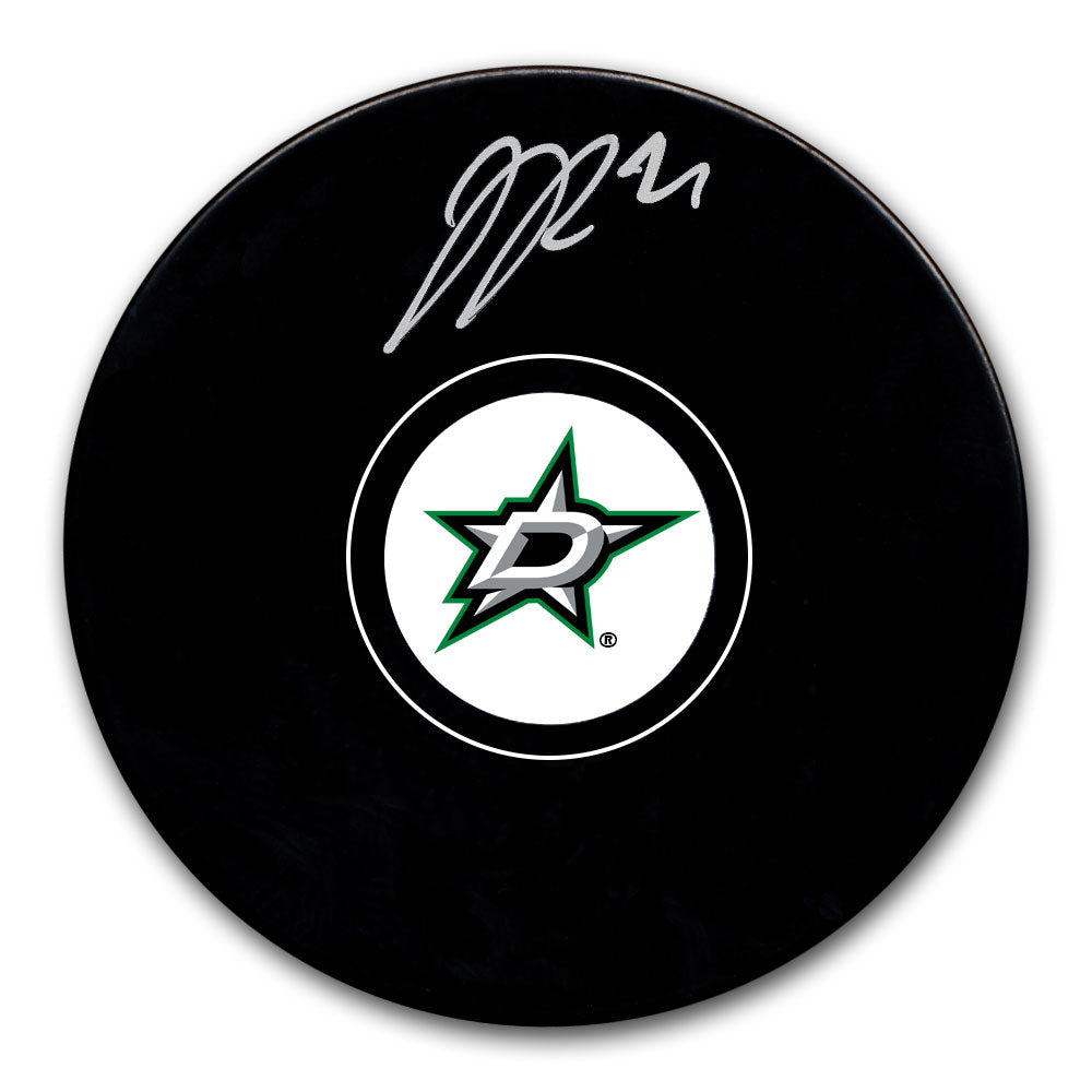 Rondelle autographiée des Stars de Dallas de Jason Robertson