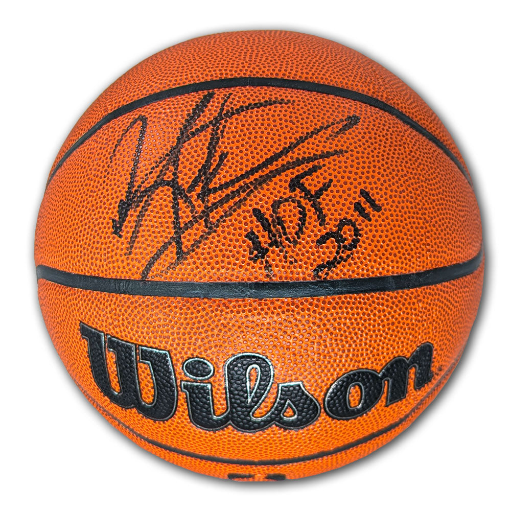 Dennis Rodman HOF Autographed Wilson NBA Basketball JSA COA