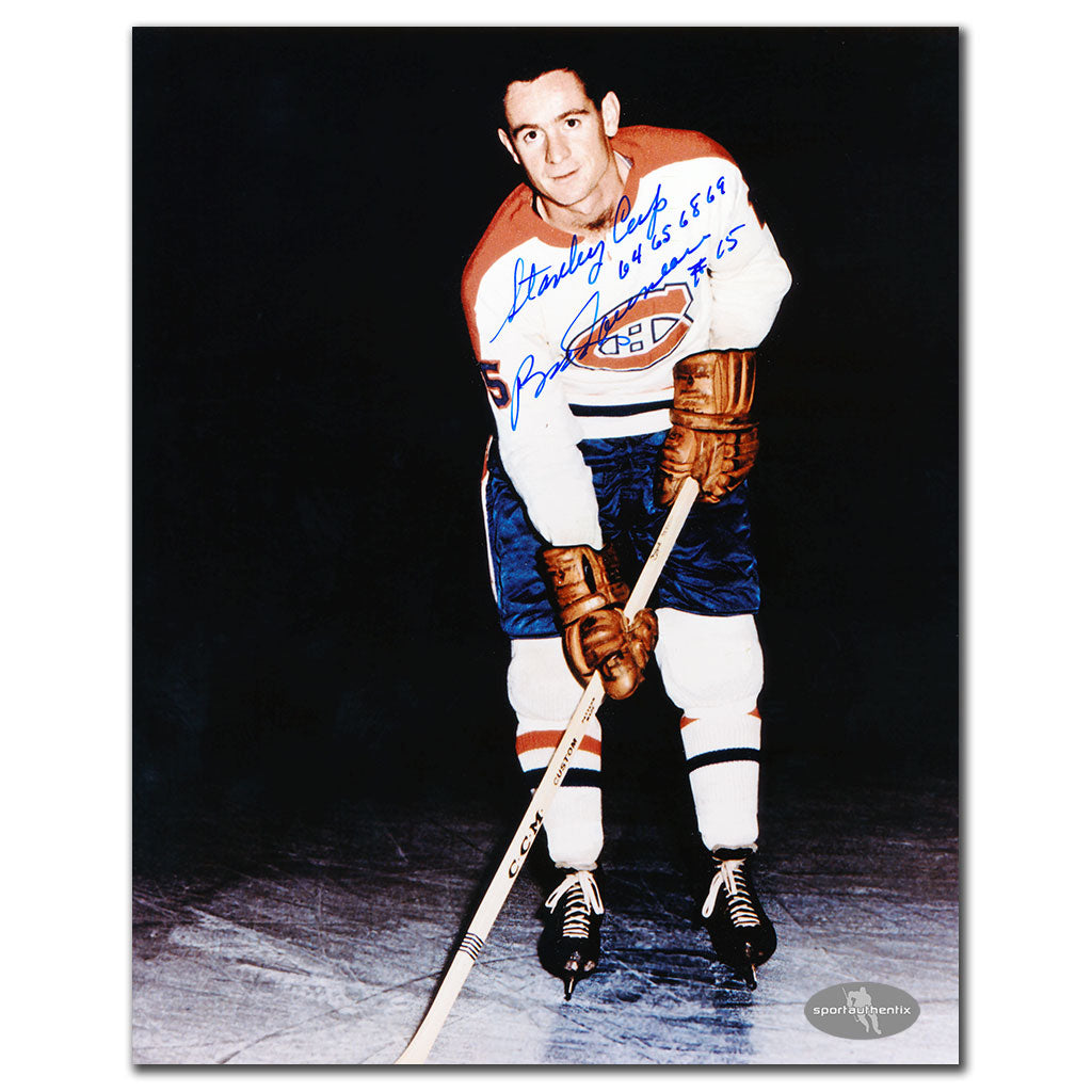 Bobby Rousseau Montreal Canadiens Autographed 8x10