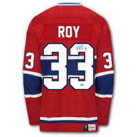 Patrick Roy Montreal Canadiens 1993 Stanley Cup Fanatics Heritage Autographed Jersey