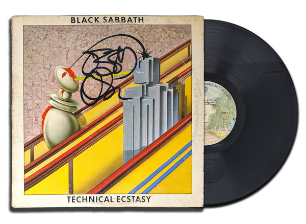 Ozzy Osbourne Black Sabbath Signed TECHNICAL ESCTASY Autographed