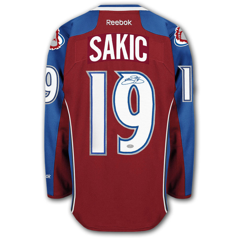 Joe Sakic Colorado Avalanche Reebok RBK Premier Autographed Jersey