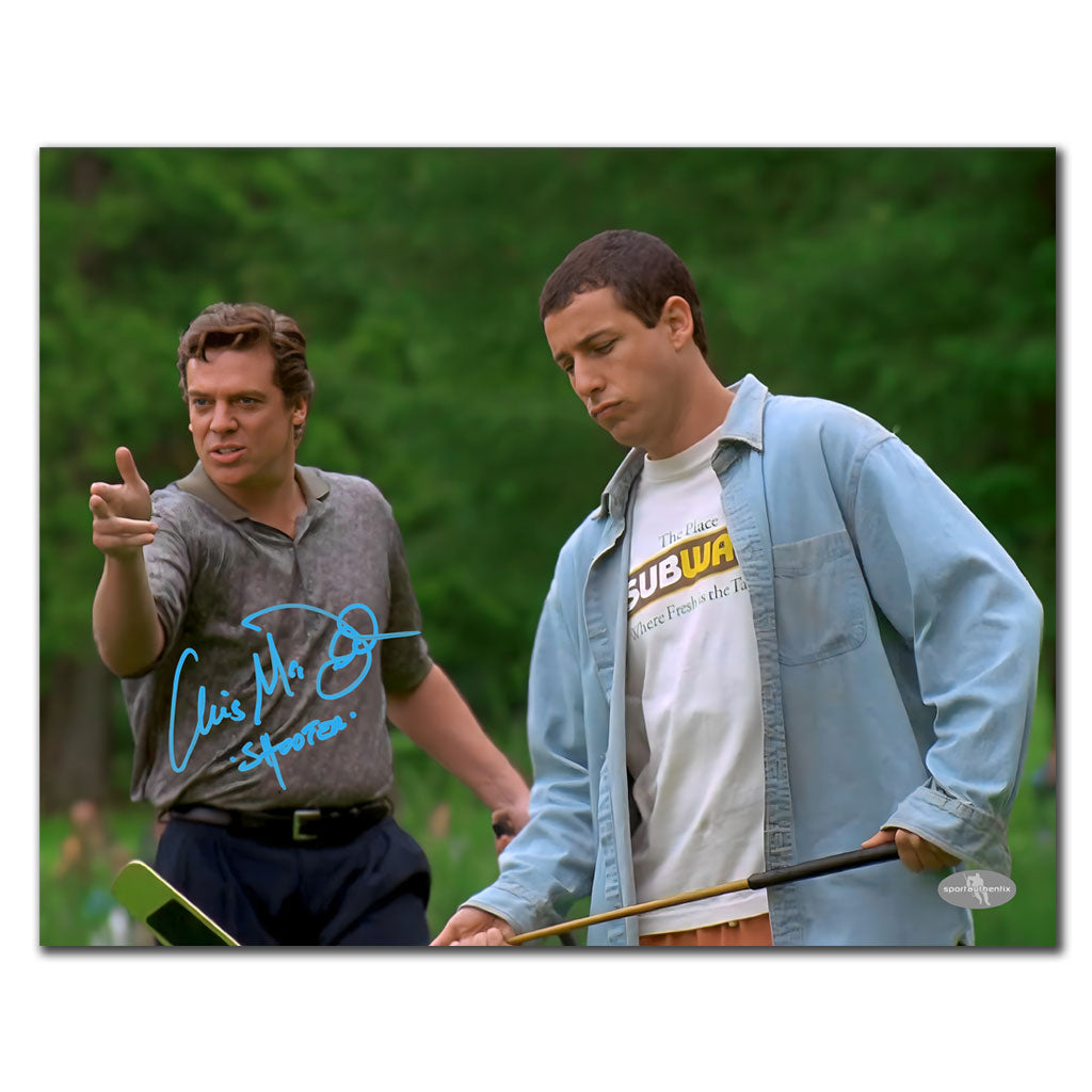 Christopher McDonald HAPPY GILMORE Shooter McGavin SHOOTER Signed 11x14 Photo