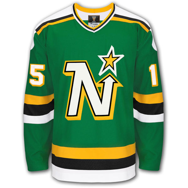 Bobby Smith Minnesota North Stars STATS Fanatics Vintage Autographed Jersey