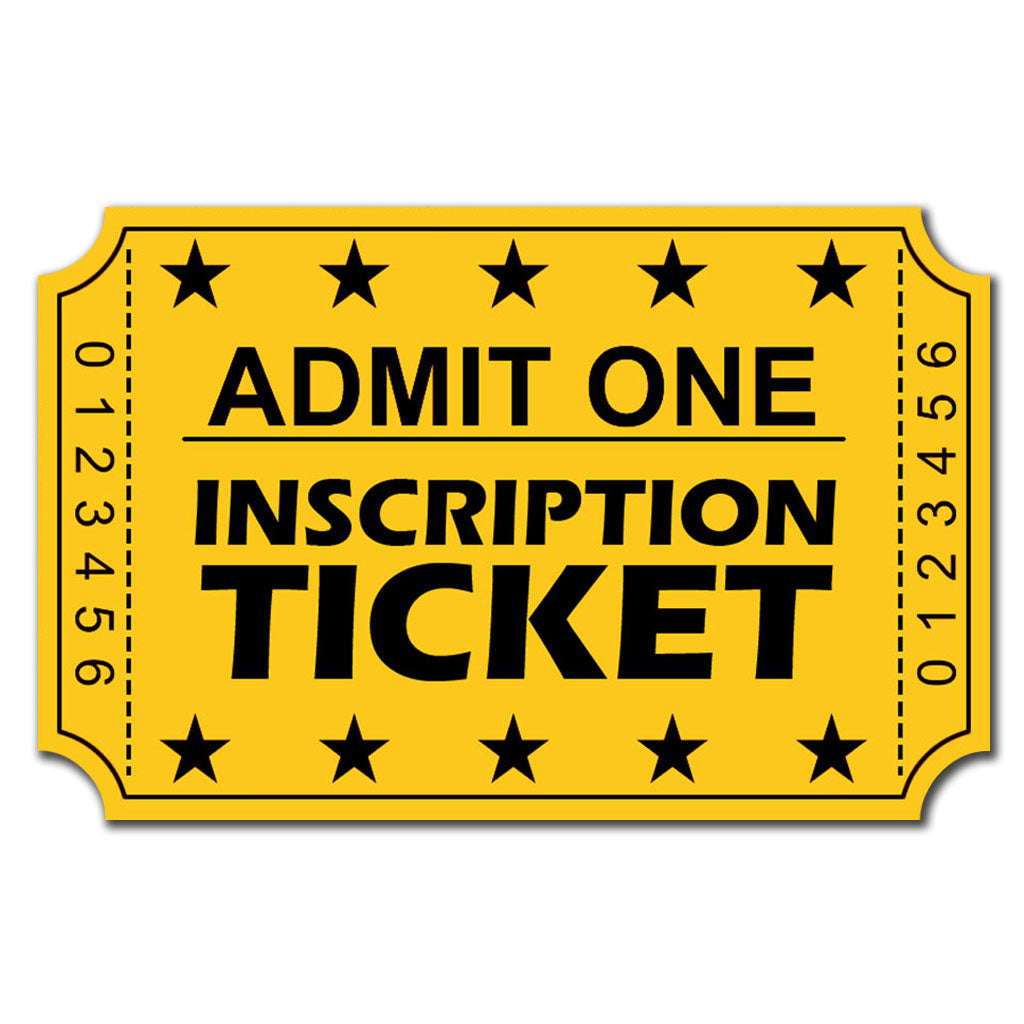 Bobby Smith Pre-Order Inscription Ticket