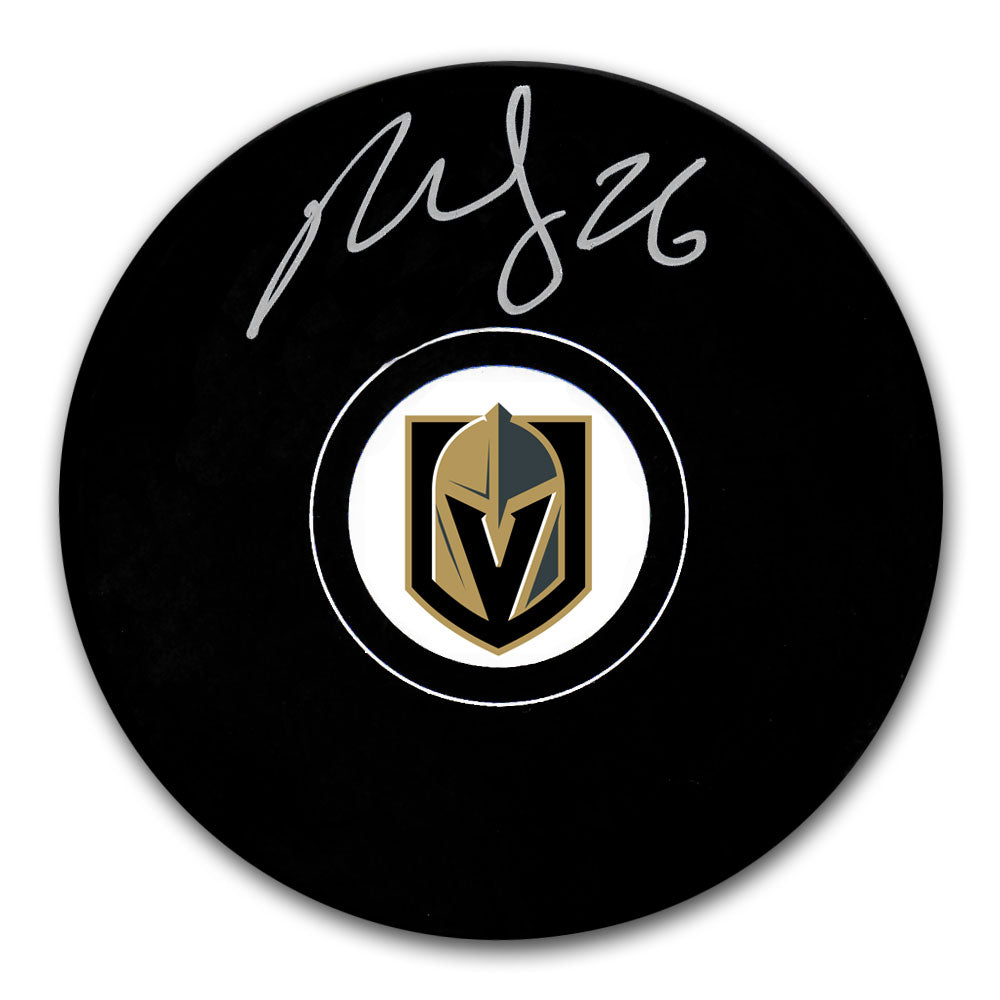 Paul Stastny Vegas Golden Knights Autographed Puck