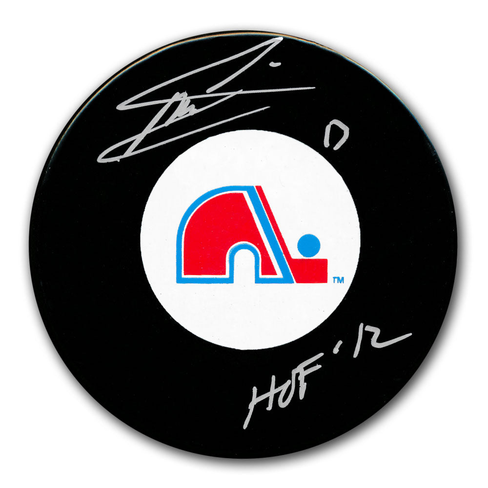 Mats Sundin Quebec Nordiques HOF Autographed Puck