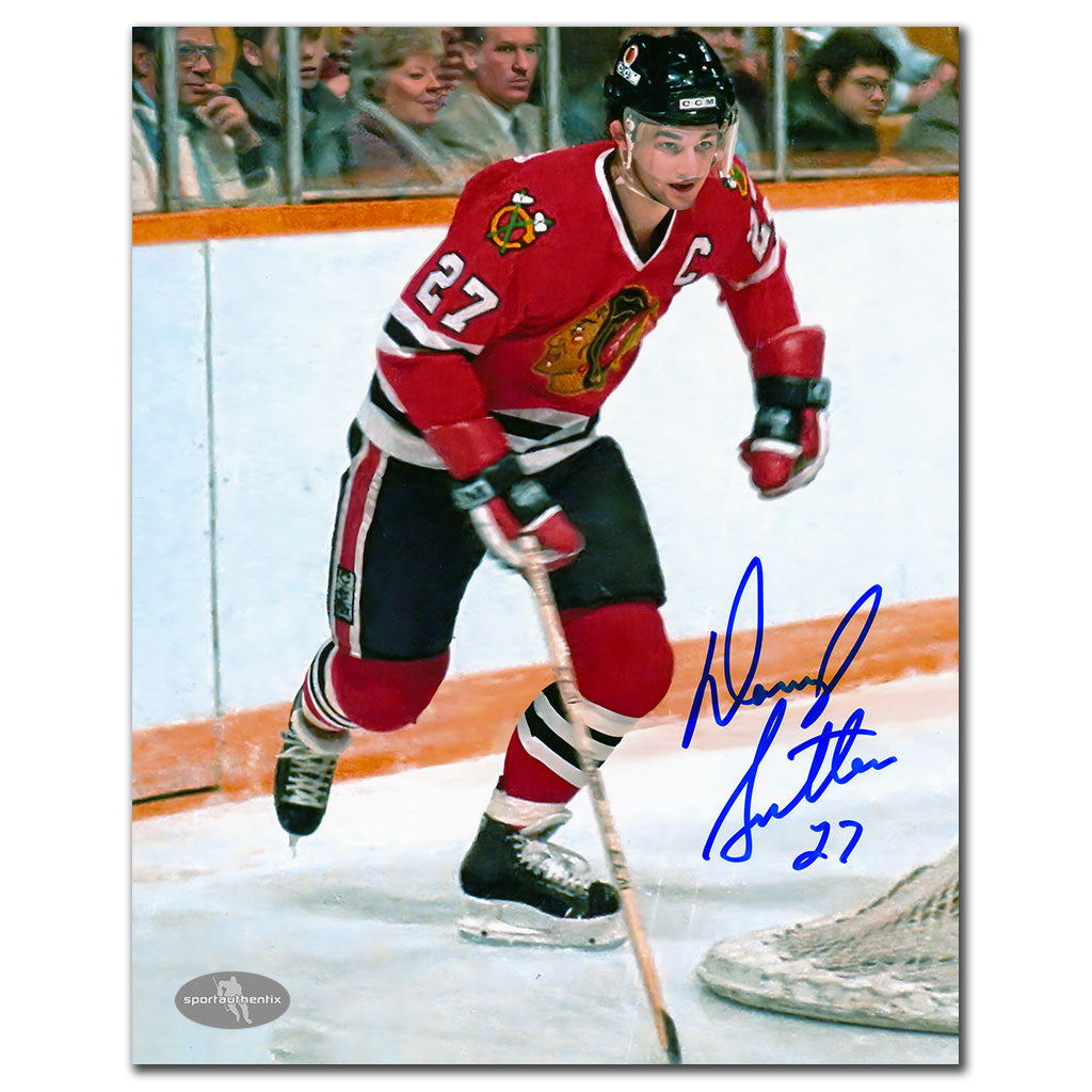 Darryl Sutter Chicago Blackhawks Autographed 8x10