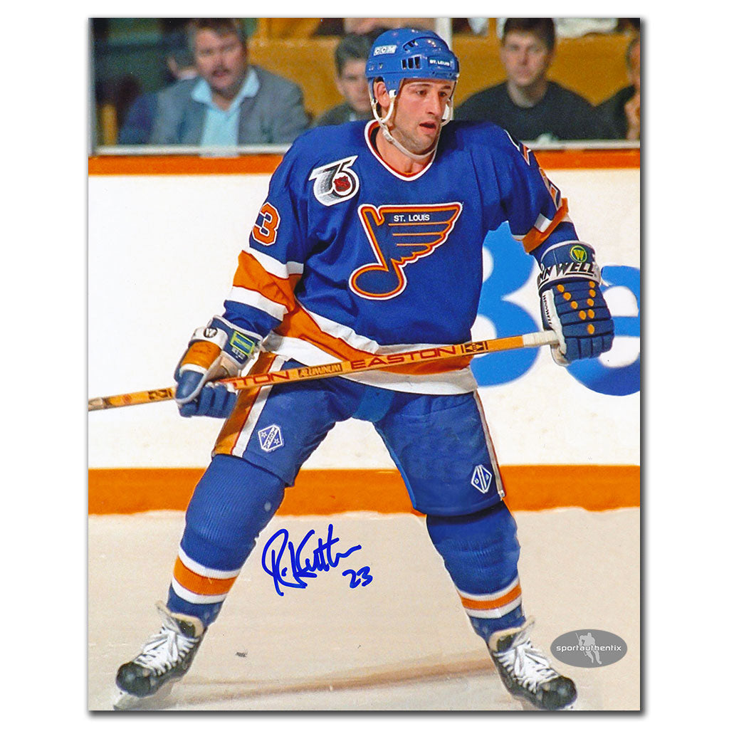 Rich Sutter St. Louis Blues Autographed 8x10