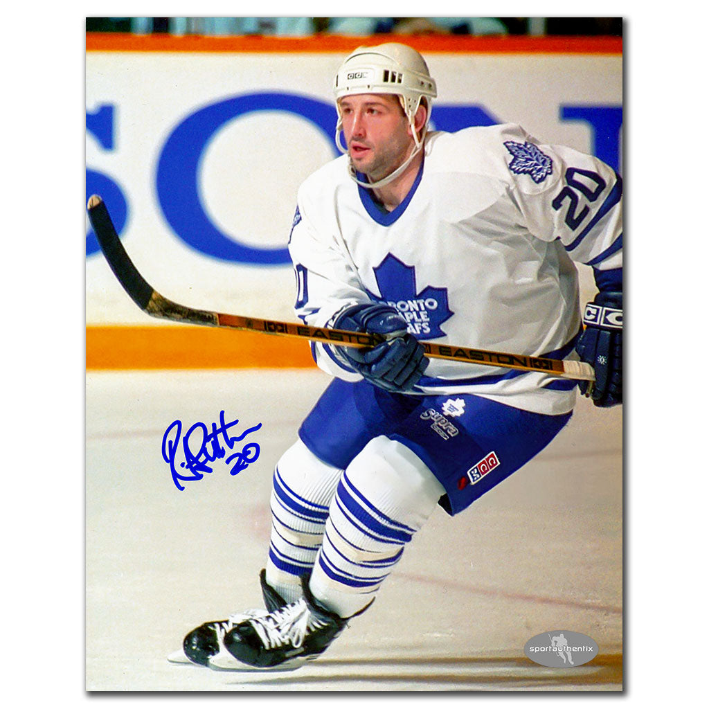 Rich Sutter Toronto Maple Leafs Autographed 8x10