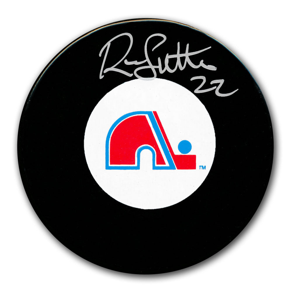 Ron Sutter Quebec Nordiques Autographed Puck