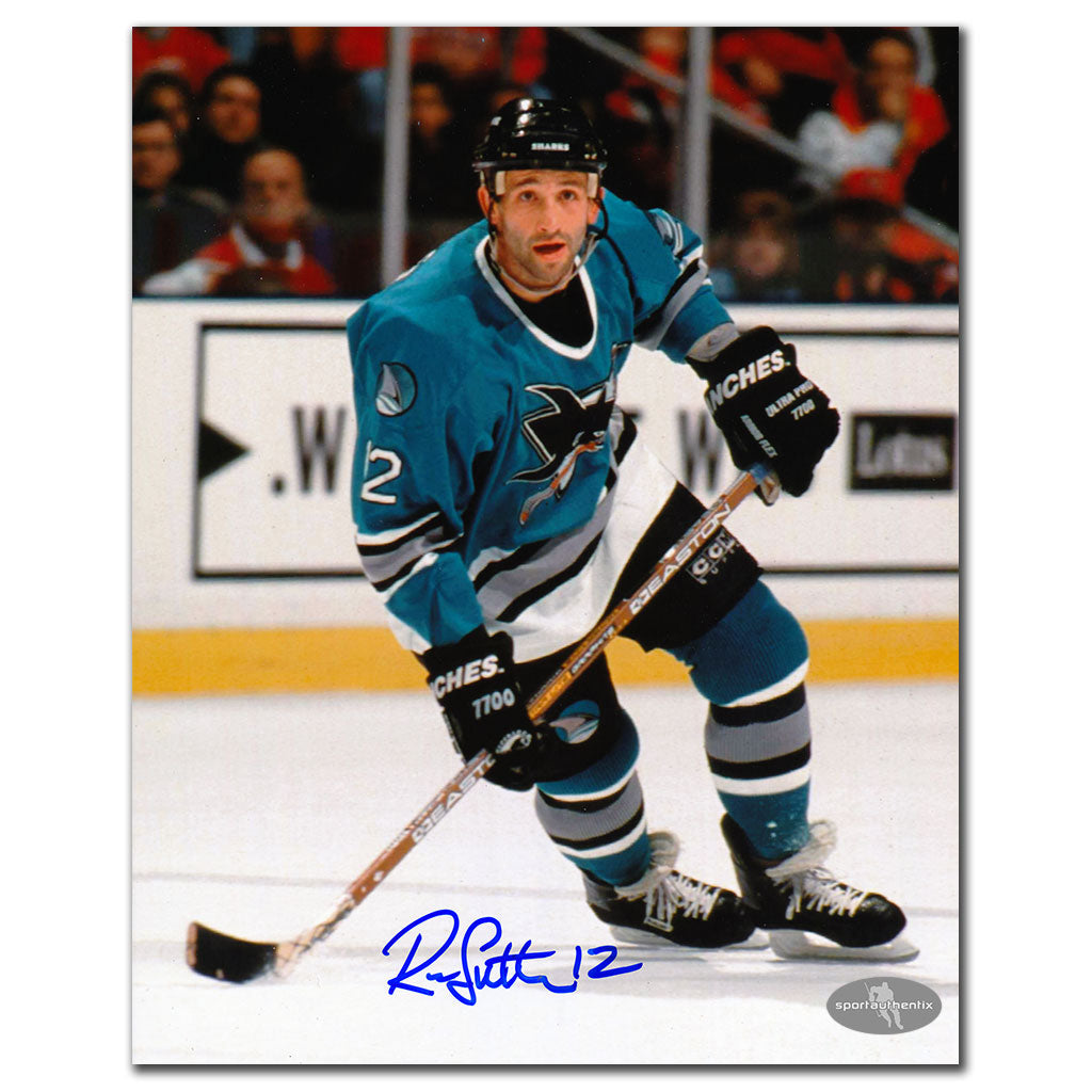 Ron Sutter San Jose Sharks Autographed 8x10