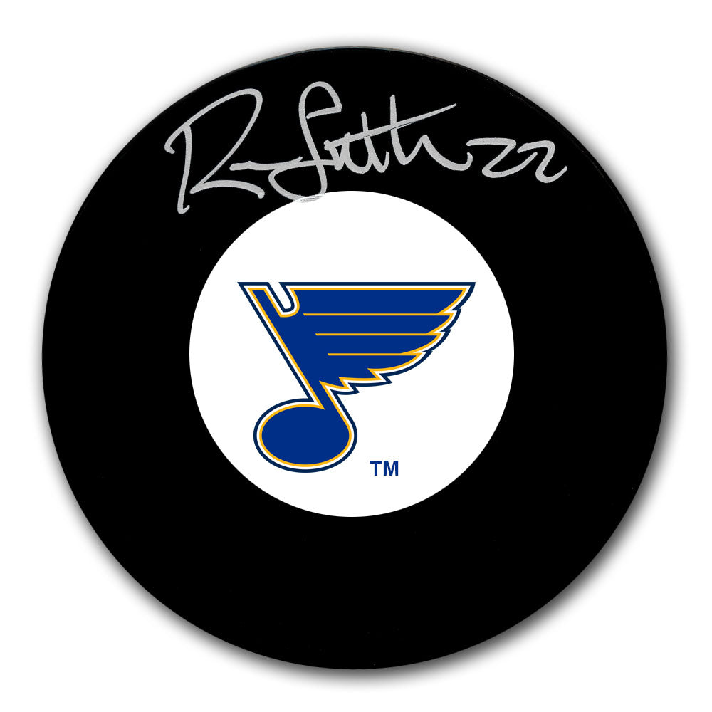 Ron Sutter St. Louis Blues Autographed Puck