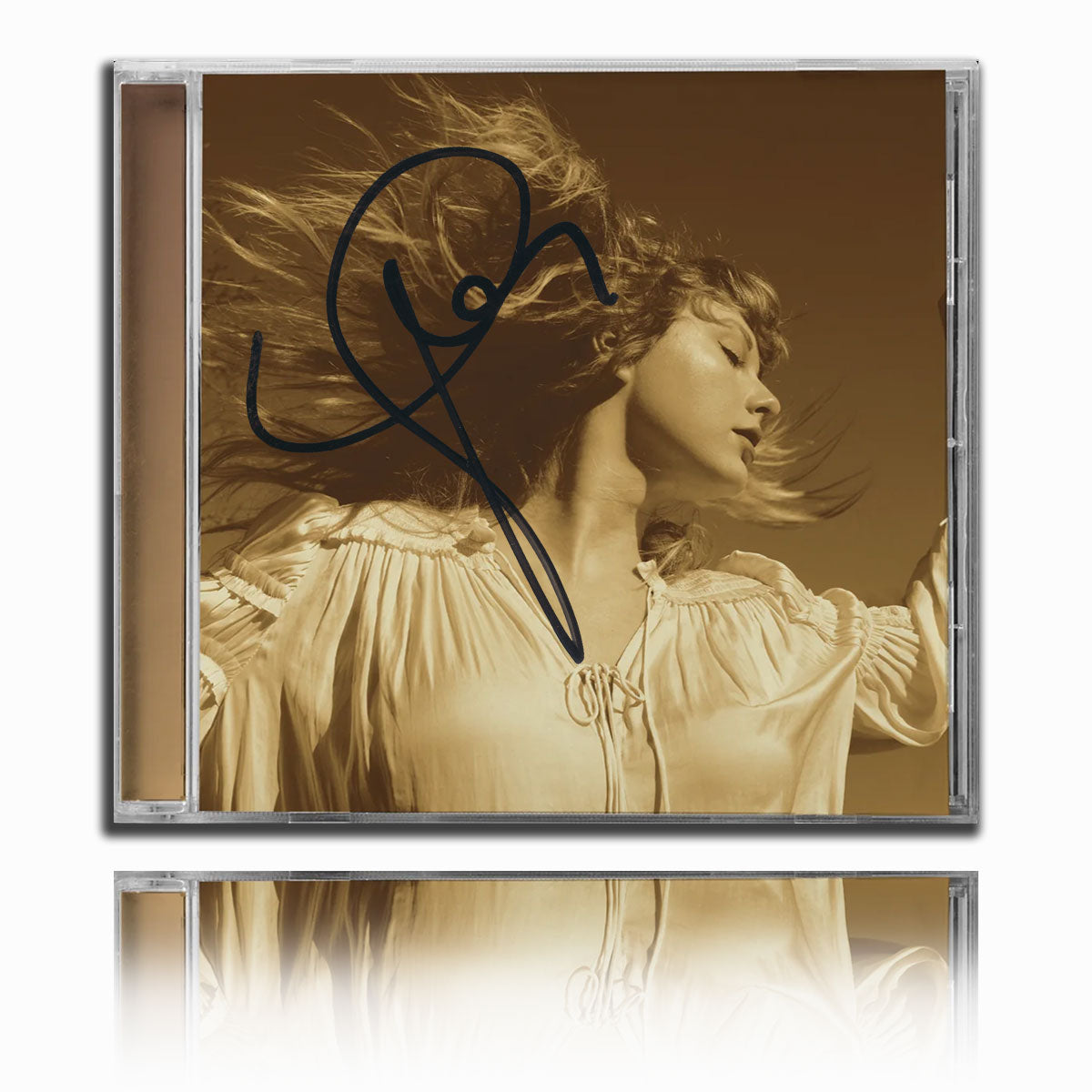 Taylor Swift Signed FEARLESS Autographed CD Album