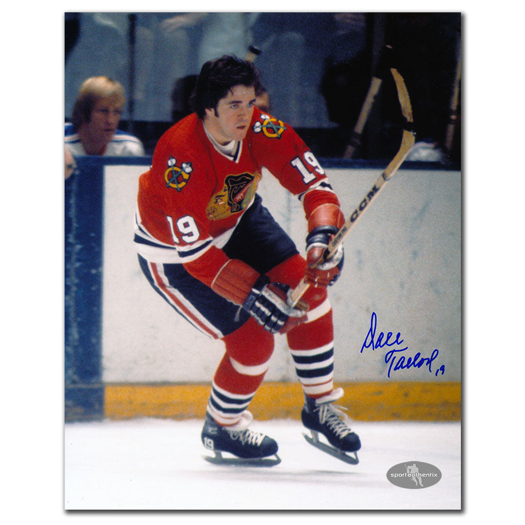 Dale Tallon Chicago Blackhawks RUSH Autographié 8x10