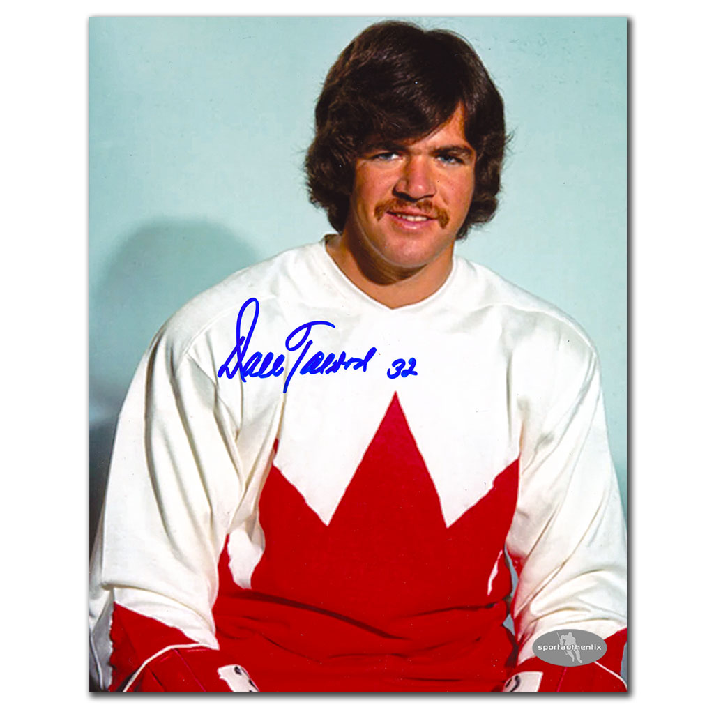 Dale Tallon Team Canada 1972 Summit Series Autographié 8x10