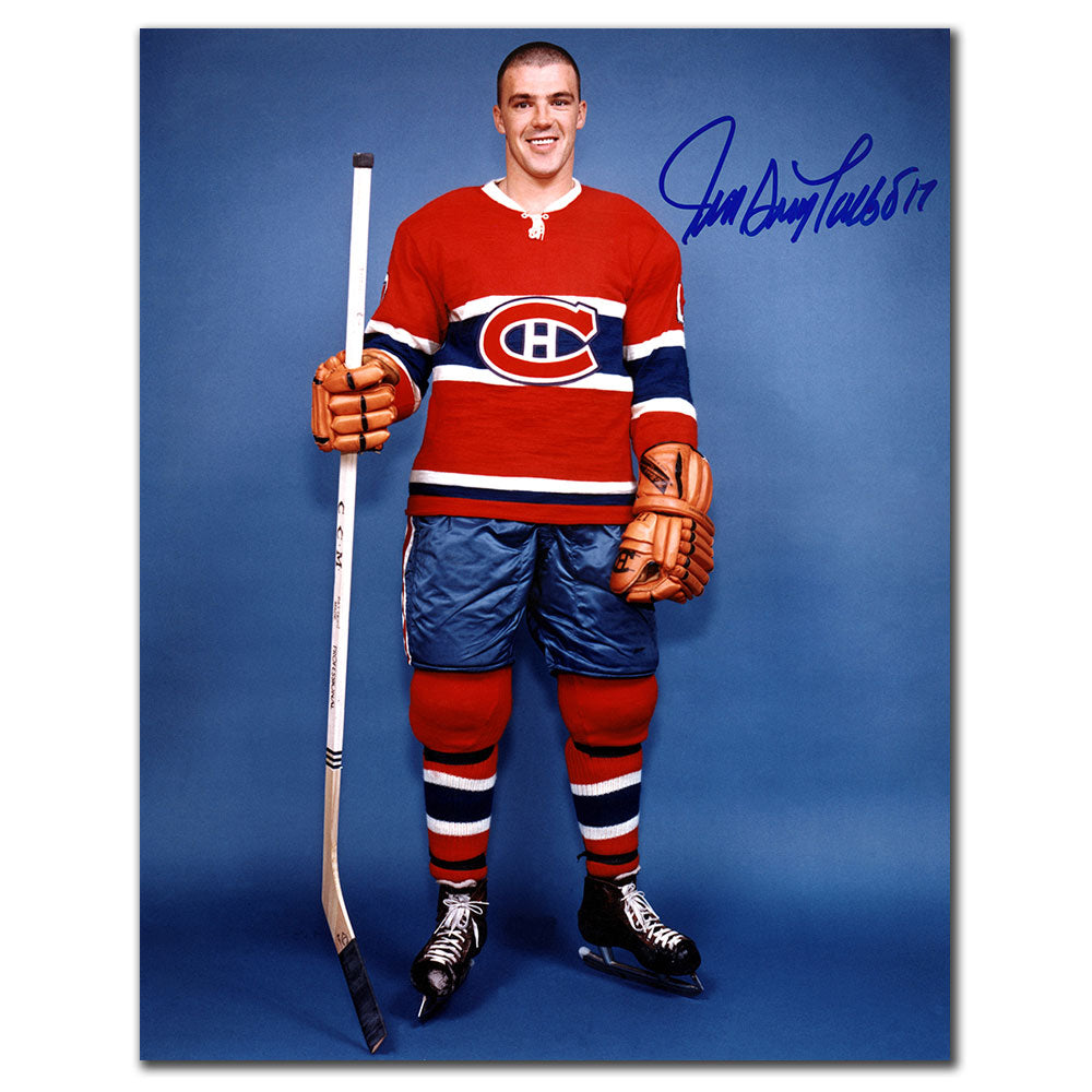 Jean Guy Talbot Montreal Canadiens Autographed 8x10