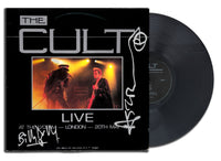 Ian Astbury Billy Duffy Signed The Cult LIVE AT THE LYCEUM LONDON Autographed Vinyl Album LP ACOA COA