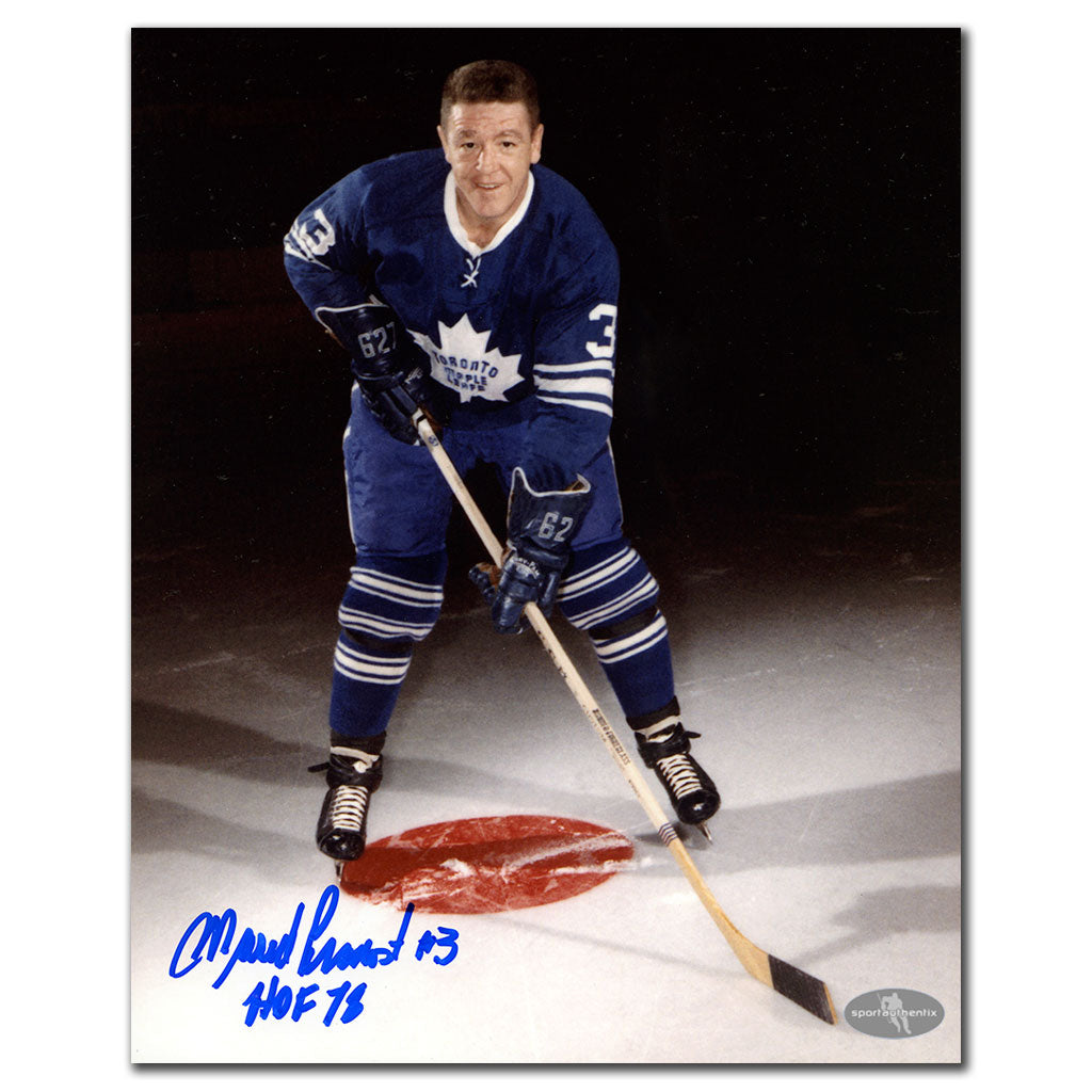 Marcel Pronovost Toronto Maple Leafs Autographed 8x10 Photo