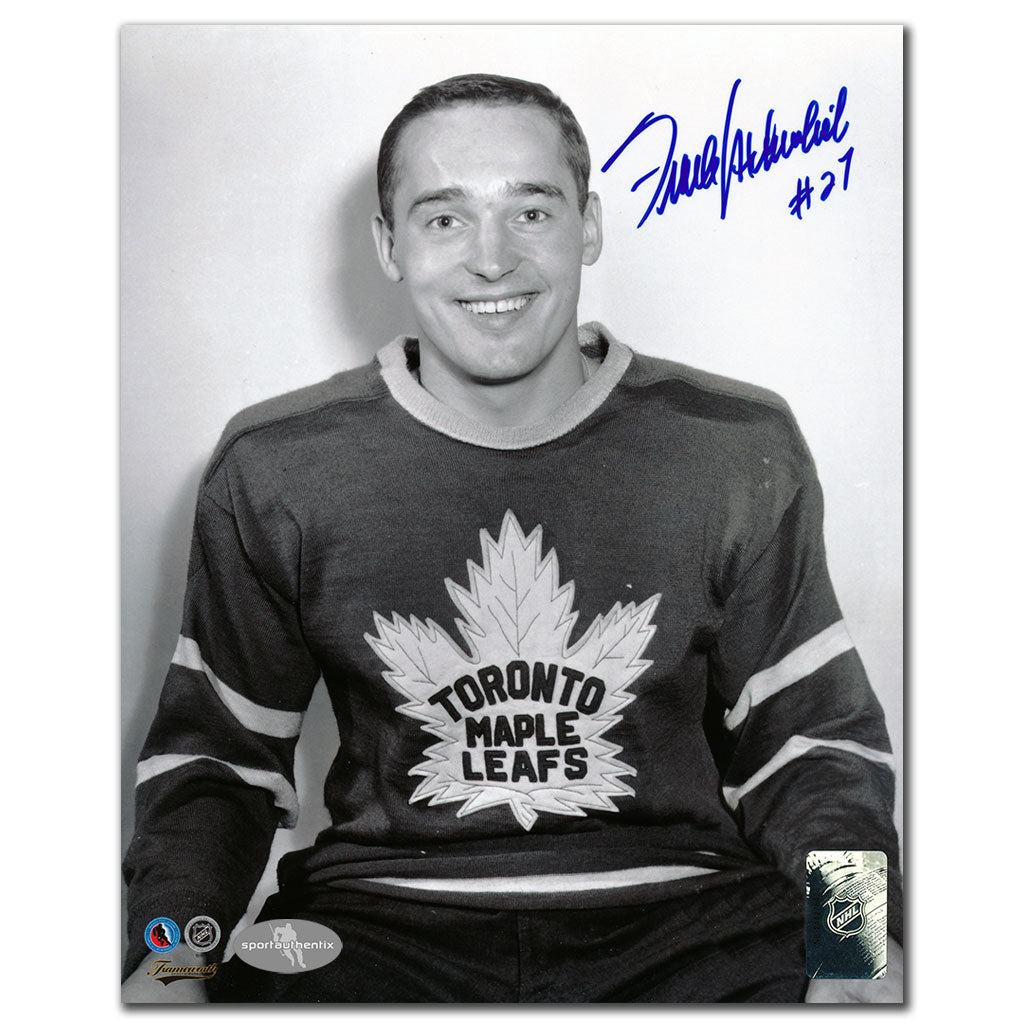 Frank Mahovlich Toronto Maple Leafs Autographed 8x10 Photo