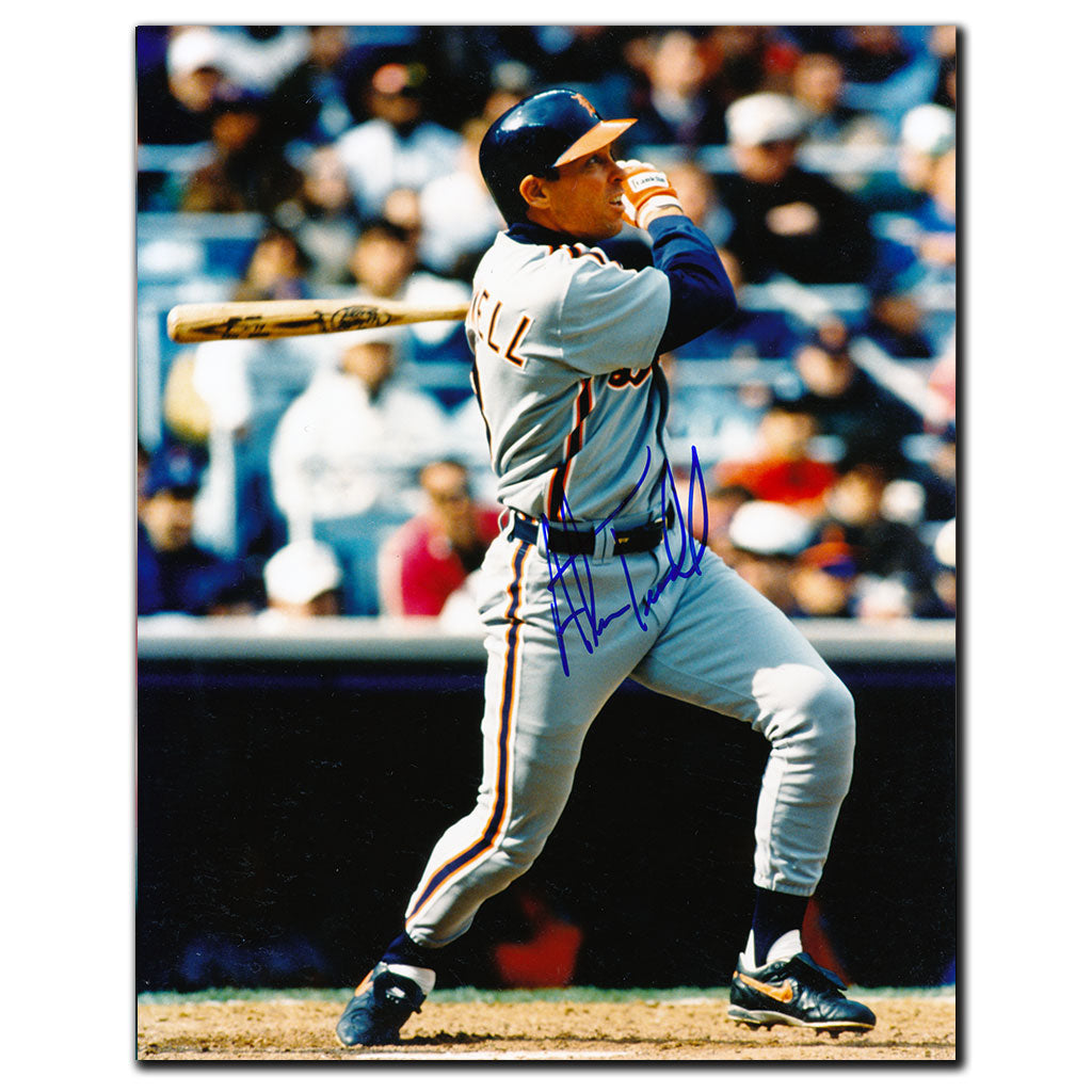 Alan Trammell Detroit Tigers Photo dédicacée 8 x 10