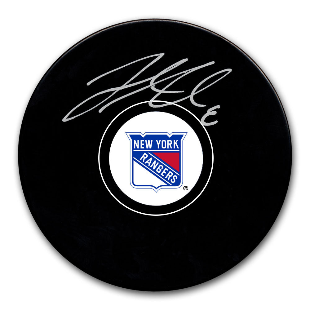 Jacob Trouba New York Rangers Autographed Puck