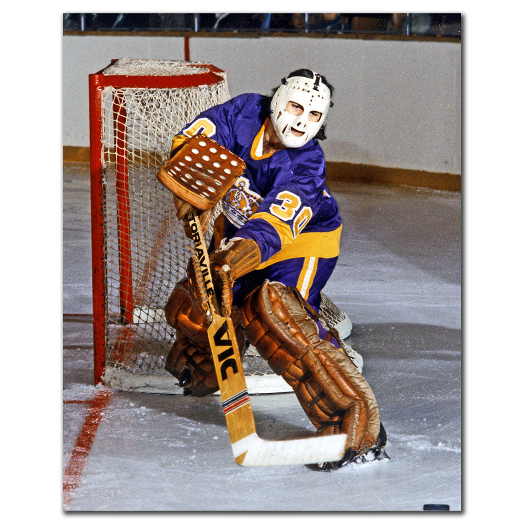 Rogie Vachon Précommande des Kings de Los Angeles dédicacé 8x10 (1)