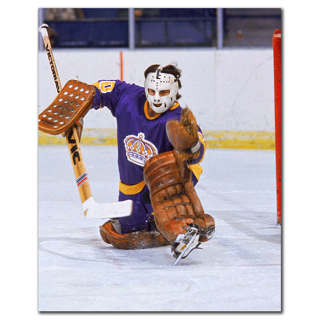 Rogie Vachon Précommande des Kings de Los Angeles dédicacé 8x10 (3)