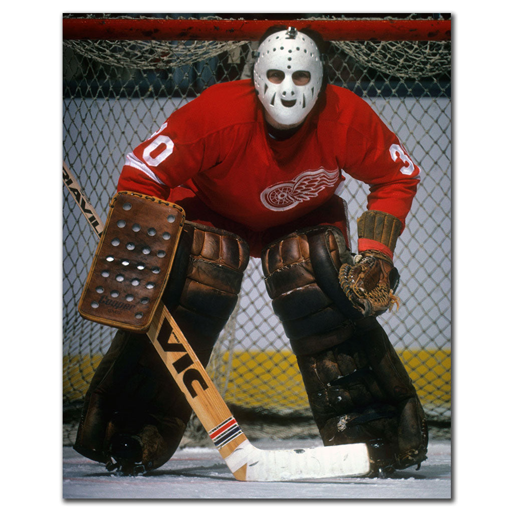 Rogie Vachon Précommande Detroit Red Wings Autographié 8x10 (1)