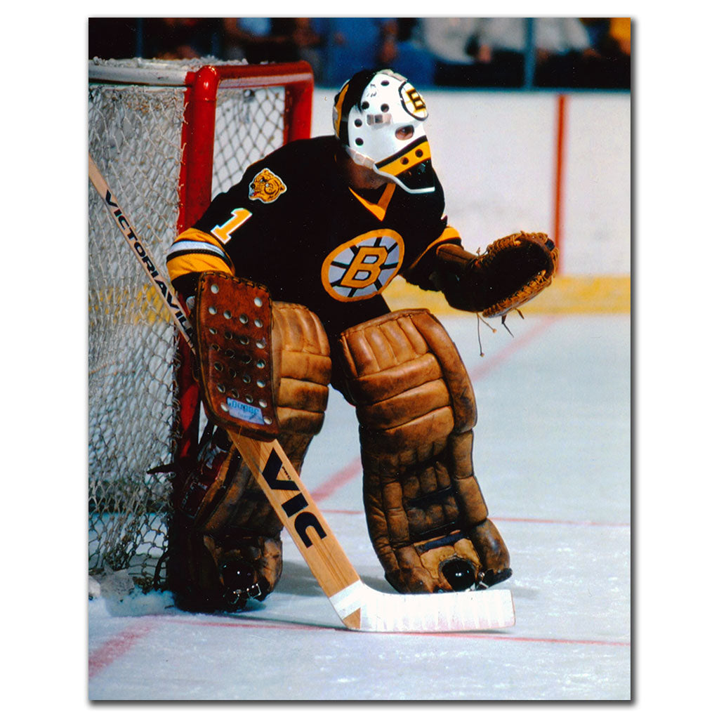 Rogie Vachon Pre-Order Boston Bruins Autographed 8x10 (1)